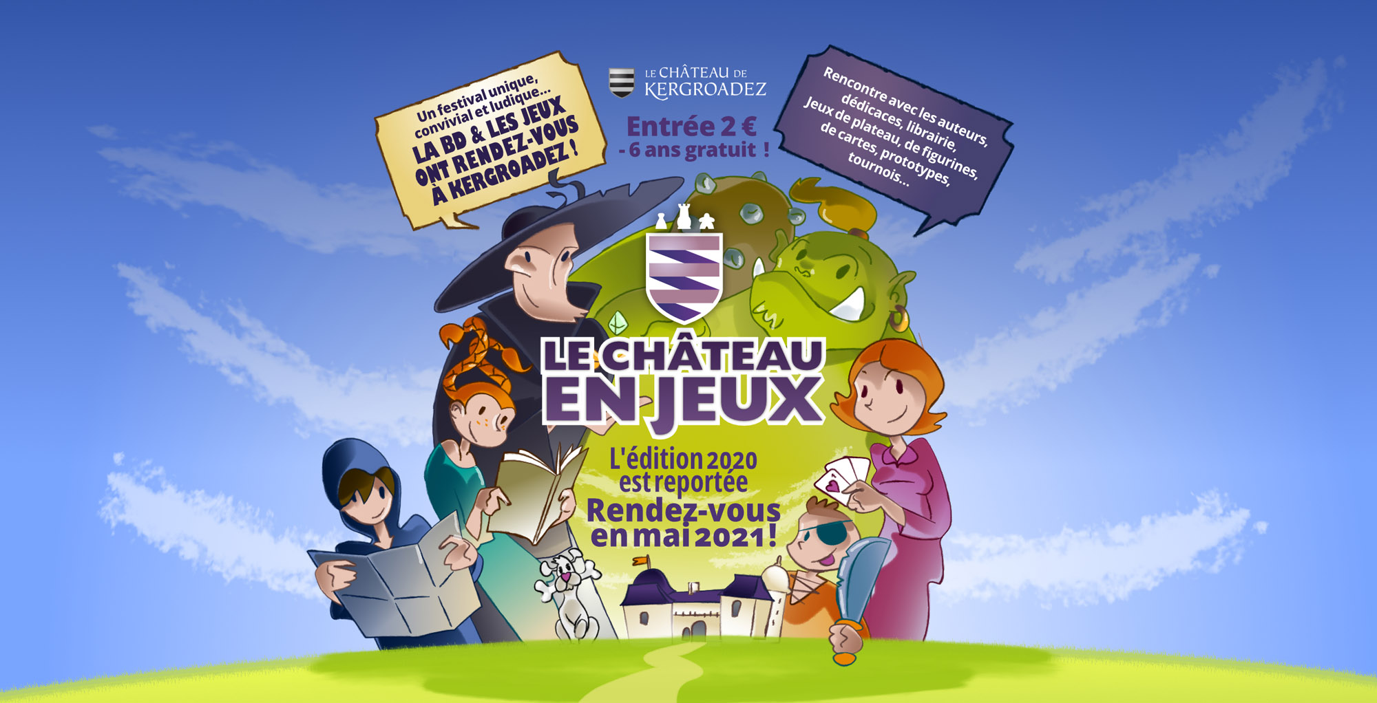Le château en jeux